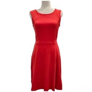 Cynthia Rowley Vibrant Coral Cocktail Sheath Dress - Size XS
